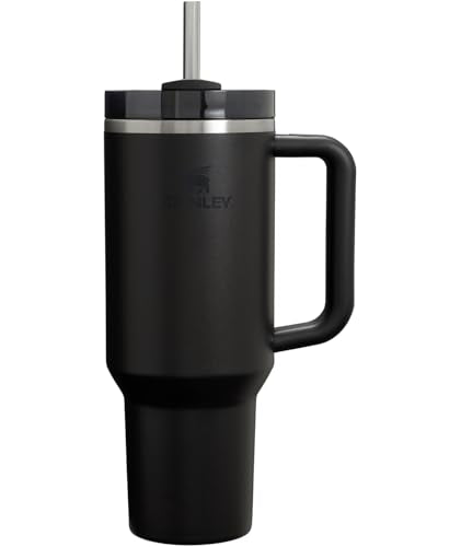 STANLEY Quencher H2.0 Flow State Tumbler, 40 oz, Black 2.0