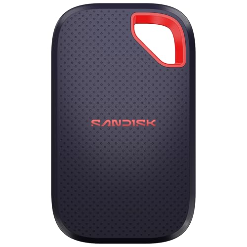 Sandisk 1TB Extreme Portable SSD, Up to 2000MB/s Transfer Speeds-New Model