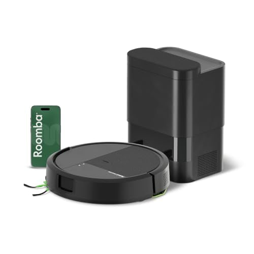 iRobot Roomba 115X Combo Robot Vacuum & Mop with AutoEmpty Dock, 15,000Pa, Self-Empties for 90 Days, Intense Power-Lifting Suction, LiDAR Navigation, Multiple Cleaning Modes, Avoids Mopping Carpet