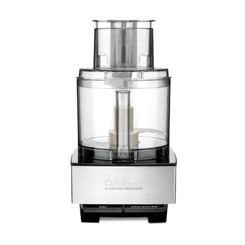 Cuisinart Food Processor, 14-Cup Vegetable Food Chopper for Mincing, Dicing, Shredding, Puree & Kneading Dough, 720-Watt Motor, Stainless Steel, DFP-14BCNY