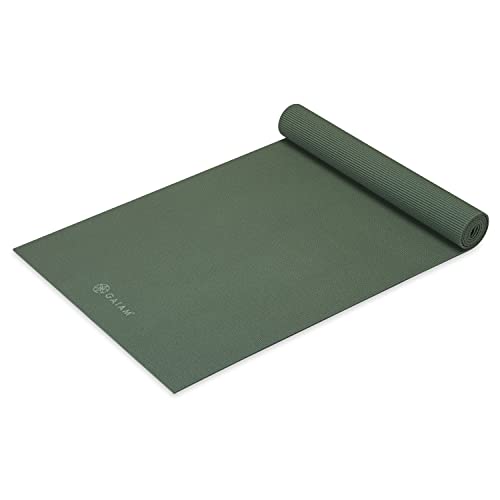 Gaiam Premium Yoga Mat, 5mm Non-Slip Exercise Mat (Sagebrush)