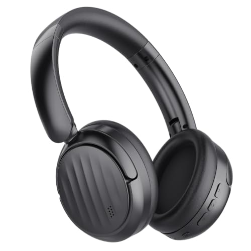 Bluetooth Headphones, Hybrid Active Noise Cancelling Over Ear Headphones