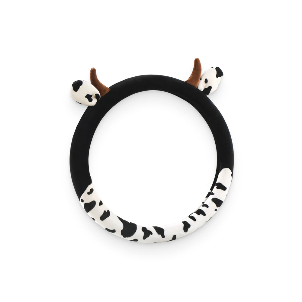 Add Some Moo-tastic Charm to Your Ride with a Cute Cloth Steering Wheel Cover