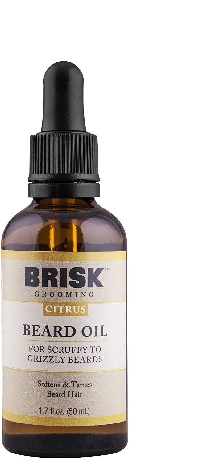 Brisk Beard Oil Citrus 1.7 Oz