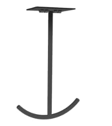 Josmimic Black Kitchen Hook for Hanging Banana undercounter