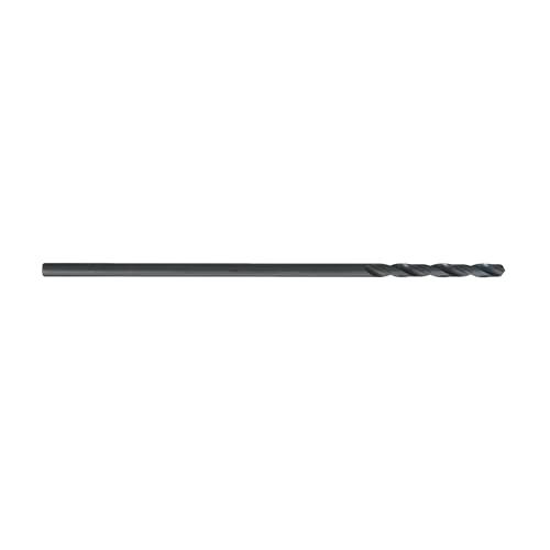 Drill America #12 x 6" High Speed Steel Aircraft Extension Drill Bit (Pack of 12), DWDA/C Series