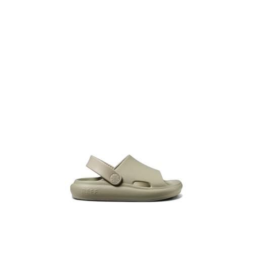 Reef Little Rio Slide Sandal, Abbey Stone, 6 US Unisex Kid