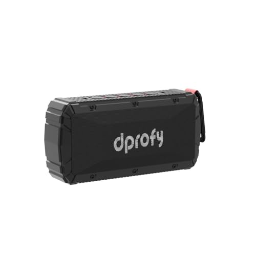 Dprofy 2Pcs Pro Portable Magnetic Bluetooth Golf Speaker Wireless Waterproof IPX6/Shockproof - 3rd Generation Magnetic Golf Speakers for Golf Cart 24 Hour Playtime (2Pcs with TWS & SD Card Function)