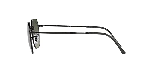 Ray-Ban RB3694 Jim Square Sunglasses, Black/Grey Gradient, 53 mm
