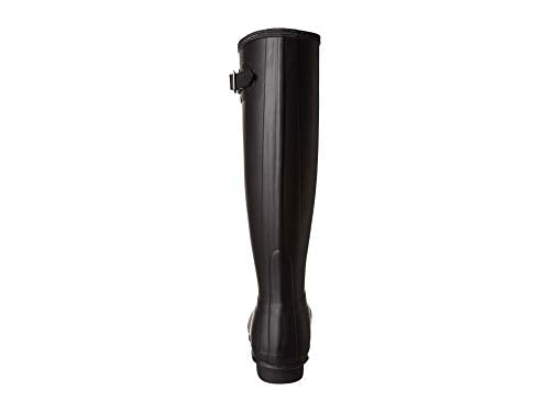 Hunter Women's Original Tall Rain Boot, Black, 7 M