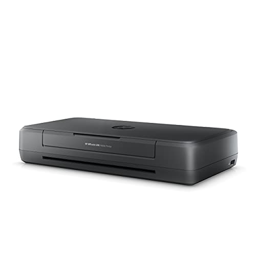 HP OfficeJet 200 Portable Printer with Wireless & Mobile Printing, Works with Alexa (CZ993A) ,Black