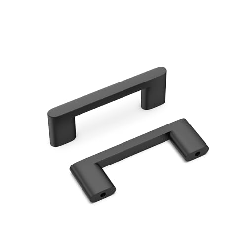 homdiy 5 Pack Brushed Nickel Cabinet Pulls 5 inch Hole Center Nickel Kitchen Cabinet Pulls Drawer Handles for Dresser Cupboard Living Room