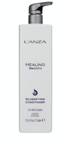 L'ANZA Healing Smooth Glossifying Conditioner, Nourishes, Repairs, and Boosts Hair Shine and Strength for a Perfect Silky-Smooth, Frizz-free Look (8.5 Fl Oz)