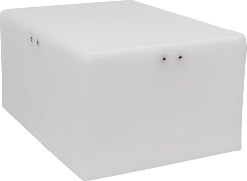 44 Gallon RV Fresh Water Tank, Potable Water Storage Tank for Drinking, Cooking, Cleaning, Showering, for Campers, Trailers, Motorhomes, RVs, Low-Profile Shape, 53.5" x 37.5" x 5.5" (WT-1503)