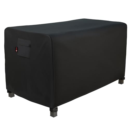 iBirdie Fire Pit Cover Round 50 inch Outdoor Waterproof and Weatherproof Heavy Duty 600D Patio Furniture Table Fireplaces Covers