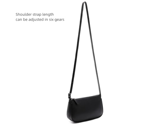 WSRYDJDL Small Purse for Women, Adjustable Shoulder Bags Crocodile Pattern Clutch Purse with Zipper Closure Retro (Curved opening Beige)