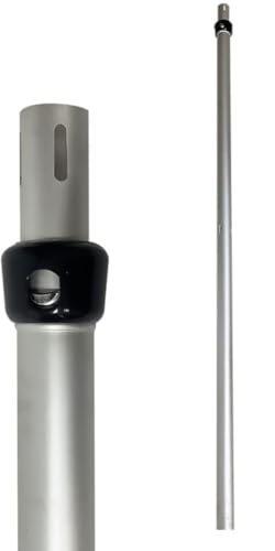 WEPDIY Portable Pipe and Drape Heavy Duty Backdrop Stand, ADJ Metal Frame and Heavy Metal Base for Wedding, Birthday Party, Photography Backdrop (1*ADJ UprightPole 4-7FT)