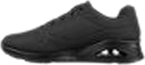 Skechers Men's UNO SR Skech Air Lace Up Food Service Shoe, Black, 7 Wide