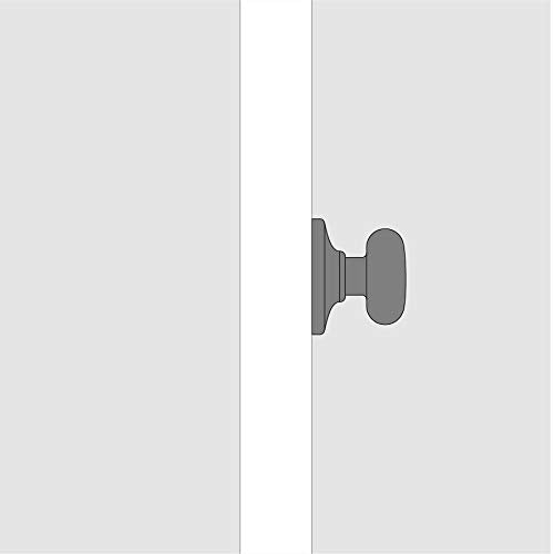 Kwikset 92001-555 Polo Passage Hall/Closet Knob in Satin Nickel (Pack of 2)