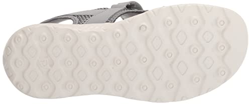 Propét Women's TravelActiv Sport Sandal,Silver,7