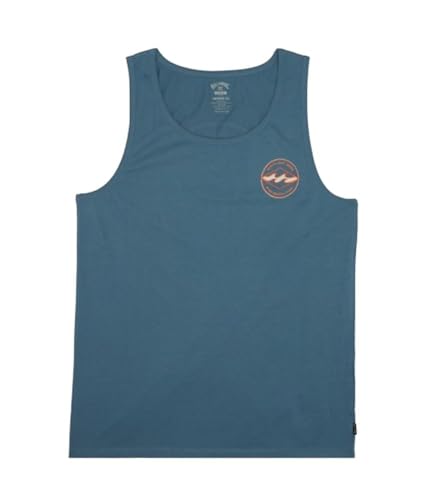 Billabong Men's Rotor Diamond TK Tank, Vintage Indigo