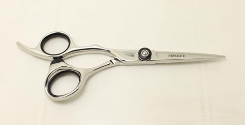 Japanese Hitachi Professional Hair Cutting Scissors-Premium ATS-314 Japanese Stainless Steel Haircut Shears-Diamond Point Edge-Barber Shear-Beautician Cosmetology Salon Scissor 5.5" Left Hand