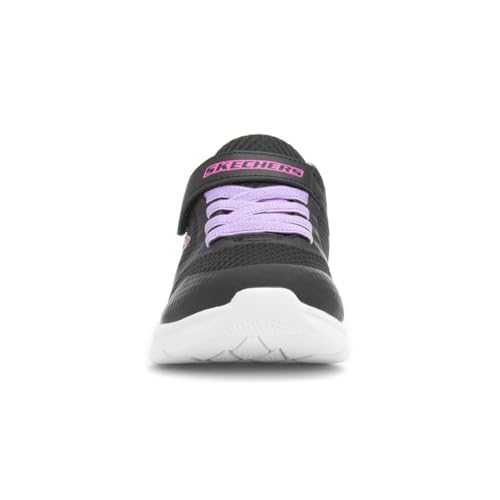 Skechers Girls Microspec Max Sneaker, Light Pink, 13 Little Kid