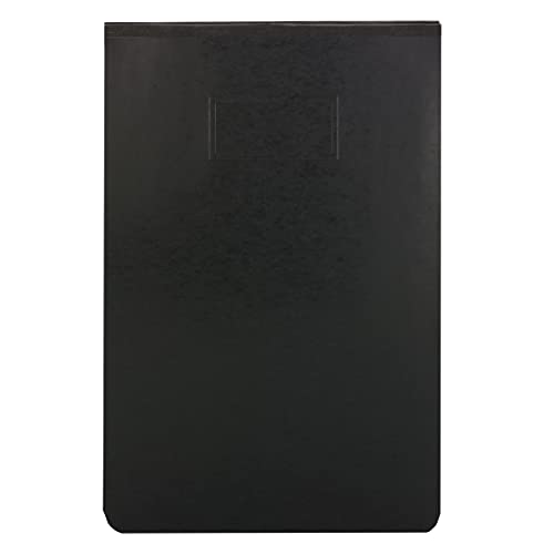 Smead Pressboard Report Cover, Metal Prong Top Fastener with Compressor, 3" Capacity, Sheet Size 11" x 17", Black, 10 per Box (81179)