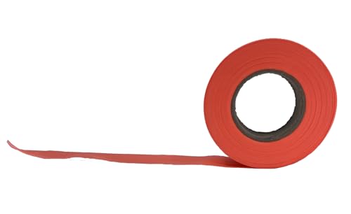 Swanson Tool Co., Inc RFOR200 1 in X 200 Ft Orange Taffeta Safety Roll Flagging