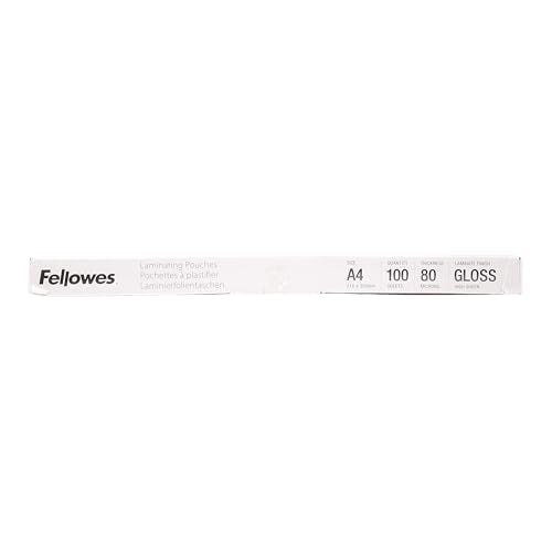 Fellowes ImageLast A4 80 Micron Laminating Pouch - (Pack of 25), Transparent