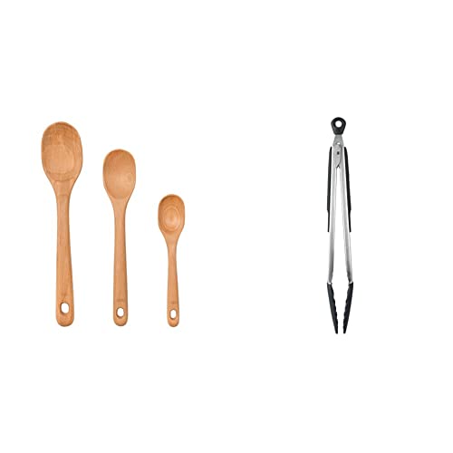 OXO Good Grips Beechwood Salad Servers – 2-Piece Set