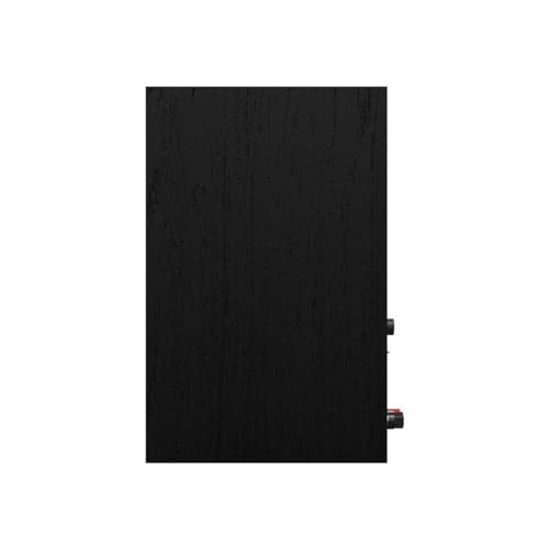 Klipsch Reference R-40PM Powered Bookshelf Speakers - 90-Degree x 90-Degree Tractrix Horn - Linear Travel Suspension - Sleek, Modern Appearance