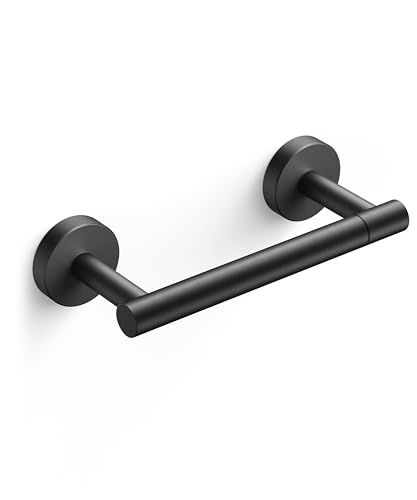 FORIOUS Brushed Nickel Toilet Paper Holder Wall Mount, Bathroom Toilet Paper Holder Brushed Nickel SUS 304 Stainless Steel, Double Post Pivoting Toilet Paper Roll Holder for Bathroom RV