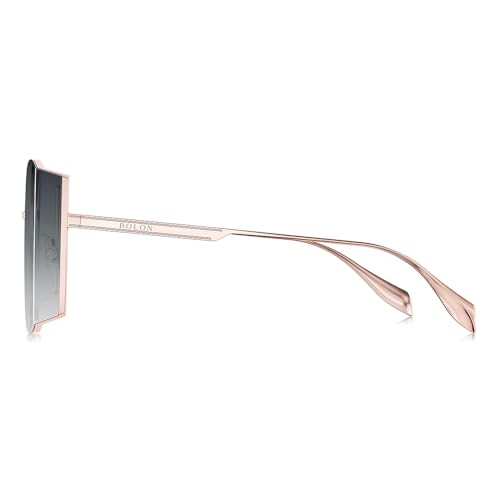BOLON Women Cool Oversize Wrap-around Trendy Nylon Lens UV400 Sunglasses BL7189