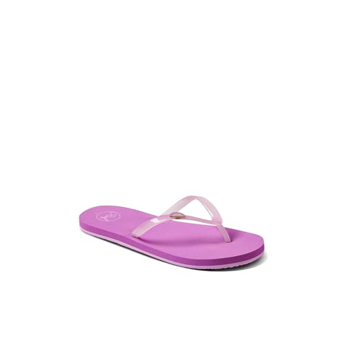 Reef Girls Kids Charming Sandal, Oasis, 1 Big