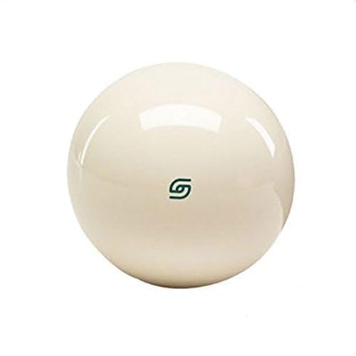 Aramith Magnetic Pool Cue Ball Phenolic Billiard Ball for Coin Operated Billiards Tables (Tournament Green Logo)