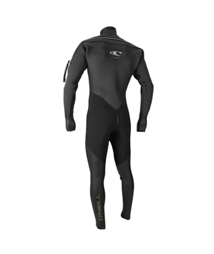 O'Neill Men's Fluid 3mm Neoprene Drysuit, Black/Graphite, Small