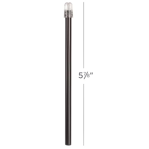 Practicon Onyx Disposable Saliva Ejectors, Black Dental Evacuation Suction Tips, 100 Pack