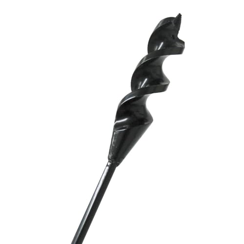 Greenlee 16-04-54A D'VersiBIT 1 X .250 X 54 Drill Bit for Fishing Wire or Cable Through Wood, Flexible Wood-Type Auger Bit with Screw Point Tip and Slow Back-Taper