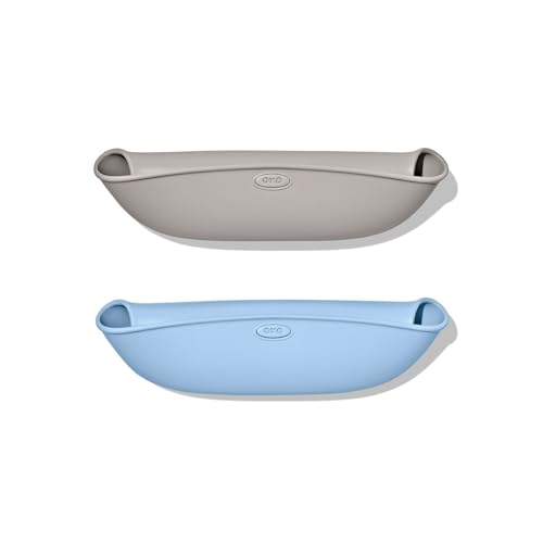 OXO Tot Roll-Up Bib - 2 Pack - Drizzle and Dusk