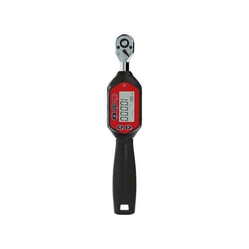VPOER Digital Torque Wrench 1/4-inch Drive, 0.22-7.37 ft-lbs (0.3-10 Nm) (2.65-88.5 inch pound) with Buzzer & LED, Calibrated