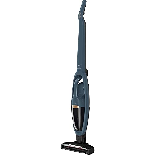 Electrolux WellQ7 Stick Cleaner Lightweight Cordless Vacuum with LED Nozzle Lights, Turbo Battery Power, Motorized Bristle Nozzle for Carpets and Hard Floors, in Denim Blue