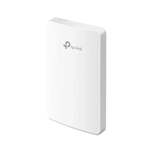 TP-Link EAP235-Wall Omada AC1200 in-Wall Wireless Gigabit Access Point MU-MIMO & Beamforming PoE Powered Quick Installation SDN Integrated Cloud Access & Omada app White