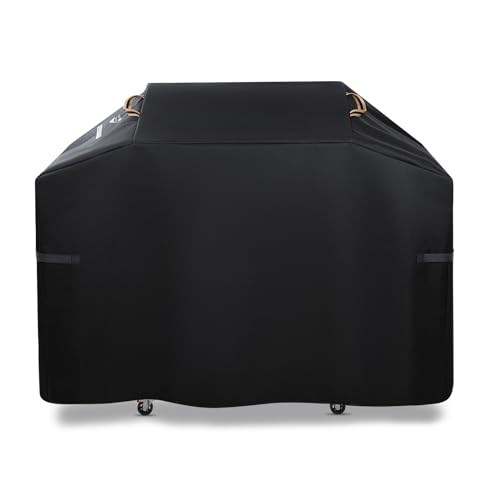 Ultima Durable Grill Cover for Weber Spirit and Spirit II 200 Series Outdoor Grill,48 Inch Heavy Duty Waterproof Rip-Proof BBQ Cover,Fade Resistant 7138 Grill Cover for Weber with Straps and Air Vent