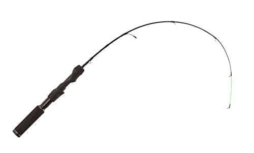 13 FISHING - Widow Maker Deadstick Ice Rod 28" M (Medium) - Carbon Composite Blank with Evolve Soft Touch Reel Seat - WM2-28M-DS