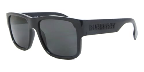 BURBERRY BE4358 Knight Black/Dark Grey One Size