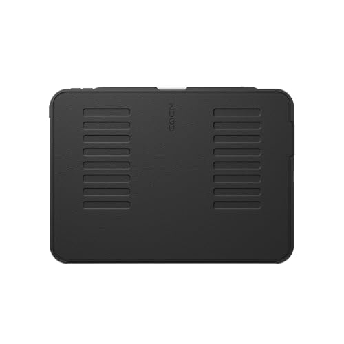 Zugu Case for iPad Pro 11 (M4) 2024, Slim Protective Cover with Apple Pencil Holder, Auto Wake/Sleep, Multiple Viewing Angles, iPad Pro 11 Inch Cover, Phone Protector, Black