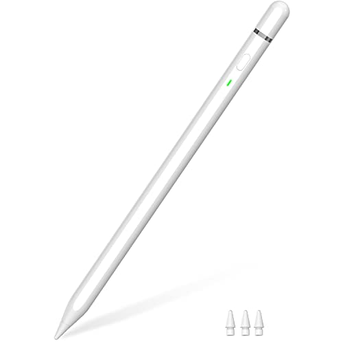 iPencil 1st Generation USB C, Stylus Pen for iPad with 10X USB-C Charge, Tilt Sensing & Palm Rejection, Pencil for iPad 6~10th, iPad Air 3~5th, iPad Mini 5/6th, iPad Pro 11"/12" (2018-2024)