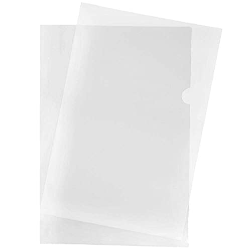 JAM PAPER Plastic Sleeves - Letter Size - 9 x 11 1/2 - Assorted Color Project Pockets - 12 Page Protectors/Pack