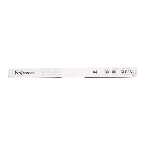 Fellowes ImageLast A4 80 Micron Laminating Pouch - (Pack of 25), Transparent